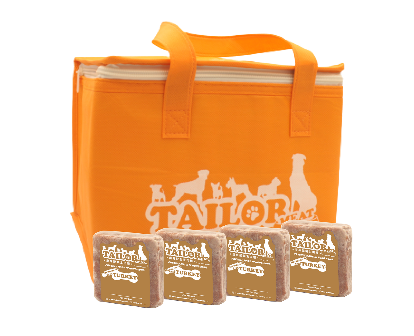 無激素火雞肉生肉糧配方 [低敏增肌] 每100克