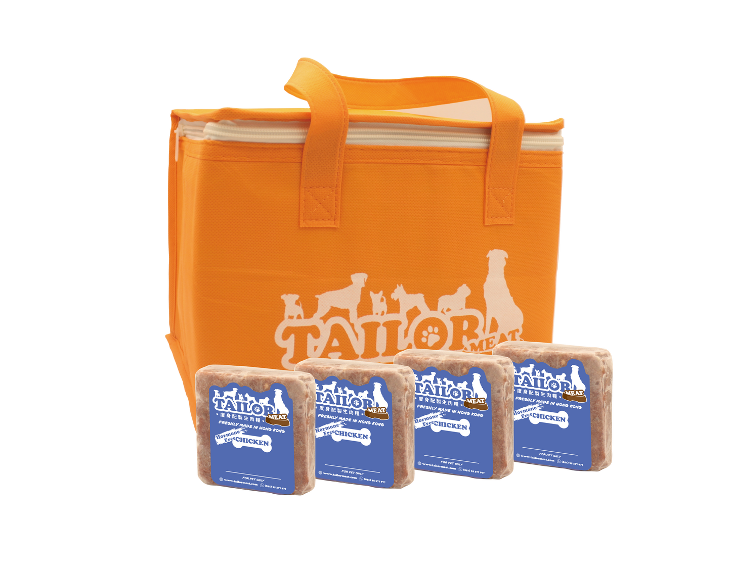 無激素雞肉生肉糧配方 [低敏低脂] 每100克